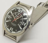 Hmt Pilot Mechanical Handwinding Movement stainless Steel Para Shock 17 Jewels Analog Dial Wrist Watch For Men National Watches