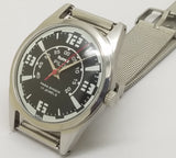 Hmt Pilot Mechanical Handwinding Movement stainless Steel Para Shock 17 Jewels Analog Dial Wrist Watch For Men