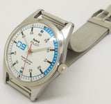 Hmt Pilot Mechanical Handwinding Movement stainless Steel Para Shock 17 Jewels Analog Dial Wrist Watch For Men