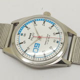 Hmt Pilot Mechanical Handwinding Movement stainless Steel Para Shock 17 Jewels Analog Dial Wrist Watch For Men