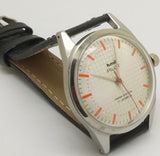 Hmt Pilot Mechanical Handwinding Movement leather Jewels Analog Dial Wrist Watch For Me National Watches