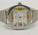 Hmt Pilot Mechanical Handwinding Movement stainless Steel Para Shock 17 Jewels Analog Dial Wrist Watch For Men