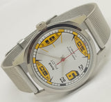 Hmt Pilot Mechanical Handwinding Movement stainless Steel Para Shock 17 Jewels Analog Dial Wrist Watch For Men