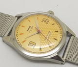 Hmt Pilot Mechanical Handwinding Movement stainless Steel Para Shock 17 Jewels Analog Dial Wrist Watch For Men National Watches