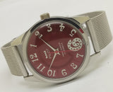 Hmt Pilot Mechanical Handwinding Movement stainless Steel Para Shock 17 Jewels Analog Dial Wrist Watch For Men