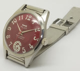 Hmt Pilot Mechanical Handwinding Movement stainless Steel Para Shock 17 Jewels Analog Dial Wrist Watch For Men