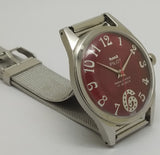 Hmt Pilot Mechanical Handwinding Movement stainless Steel Para Shock 17 Jewels Analog Dial Wrist Watch For Men