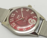 Hmt Pilot Mechanical Handwinding Movement stainless Steel Para Shock 17 Jewels Analog Dial Wrist Watch For Men