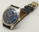 Hmt Pilot Mechanical Handwinding Movement leather Jewels Analog Dial Wrist Watch For Me