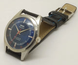 Hmt Pilot Mechanical Handwinding Movement leather Jewels Analog Dial Wrist Watch For Me National Watches