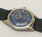 Hmt Pilot Mechanical Handwinding Movement leather Jewels Analog Dial Wrist Watch For Me