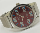 Hmt Pilot Mechanical Handwinding Movement stainless Steel Para Shock 17 Jewels Analog Dial Wrist Watch For Men