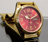 CITIZEN AUTOMATIC 8200 MOVEMENT STAINLESS STEEL JAPAN MADE 21 JEWELS MEN S WRIST WATCH