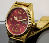 CITIZEN AUTOMATIC 8200 MOVEMENT STAINLESS STEEL JAPAN MADE 21 JEWELS MEN S WRIST WATCH