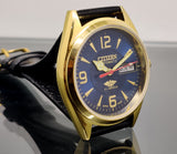 CITIZEN AUTOMATIC 8200 MOVEMENT STAINLESS STEEL JAPAN MADE 21 JEWELS MEN S WRIST WATCH