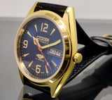 CITIZEN AUTOMATIC 8200 MOVEMENT STAINLESS STEEL JAPAN MADE 21 JEWELS MEN S WRIST WATCH