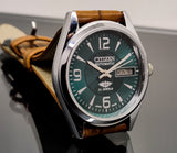 Citizen Automatic 8200 Movement stainless steel Japan Made 21 Jewels Men s Wrist Watch