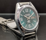 Citizen Automatic 8200 Movement stainless steel Japan Made 21 Jewels Men s Wrist Watch