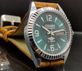 Citizen Automatic 8200 Movement stainless steel Japan Made 21 Jewels Men s Wrist Watch