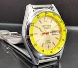 Citizen Automatic 8200 Movement stainless steel Japan Made 21 Jewels Men s Wrist Watch