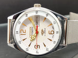 Citizen Automatic 8200 Movement stainless steel Japan Made 21 Jewels Men s Wrist Watch