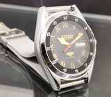 Citizen Automatic 8200 Movement stainless steel Japan Made 21 Jewels Men s Wrist Watch