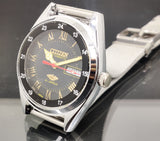 Citizen Automatic 8200 Movement stainless steel Japan Made 21 Jewels Men s Wrist Watch