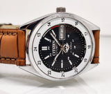 Citizen Automatic 8200 Movement stainless steel Japan Made 21 Jewels Men s Wrist Watch