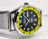 Citizen Automatic 8200 Movement stainless steel Japan Made 21 Jewels Men s Wrist WatchCitizen Automatic 8200 Movement stainless steel Japan Made 21 Jewels Men s Wrist Watch