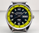 Citizen Automatic 8200 Movement stainless steel Japan Made 21 Jewels Men s Wrist WatchCitizen Automatic 8200 Movement stainless steel Japan Made 21 Jewels Men s Wrist Watch