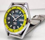 Citizen Automatic 8200 Movement stainless steel Japan Made 21 Jewels Men s Wrist WatchCitizen Automatic 8200 Movement stainless steel Japan Made 21 Jewels Men s Wrist Watch