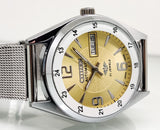 Citizen Automatic 8200 Movement stainless steel Japan Made 21 Jewels Men s Wrist Watch