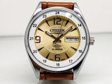 Citizen Automatic 8200 Movement stainless steel Japan Made 21 Jewels Men s Wrist Watch