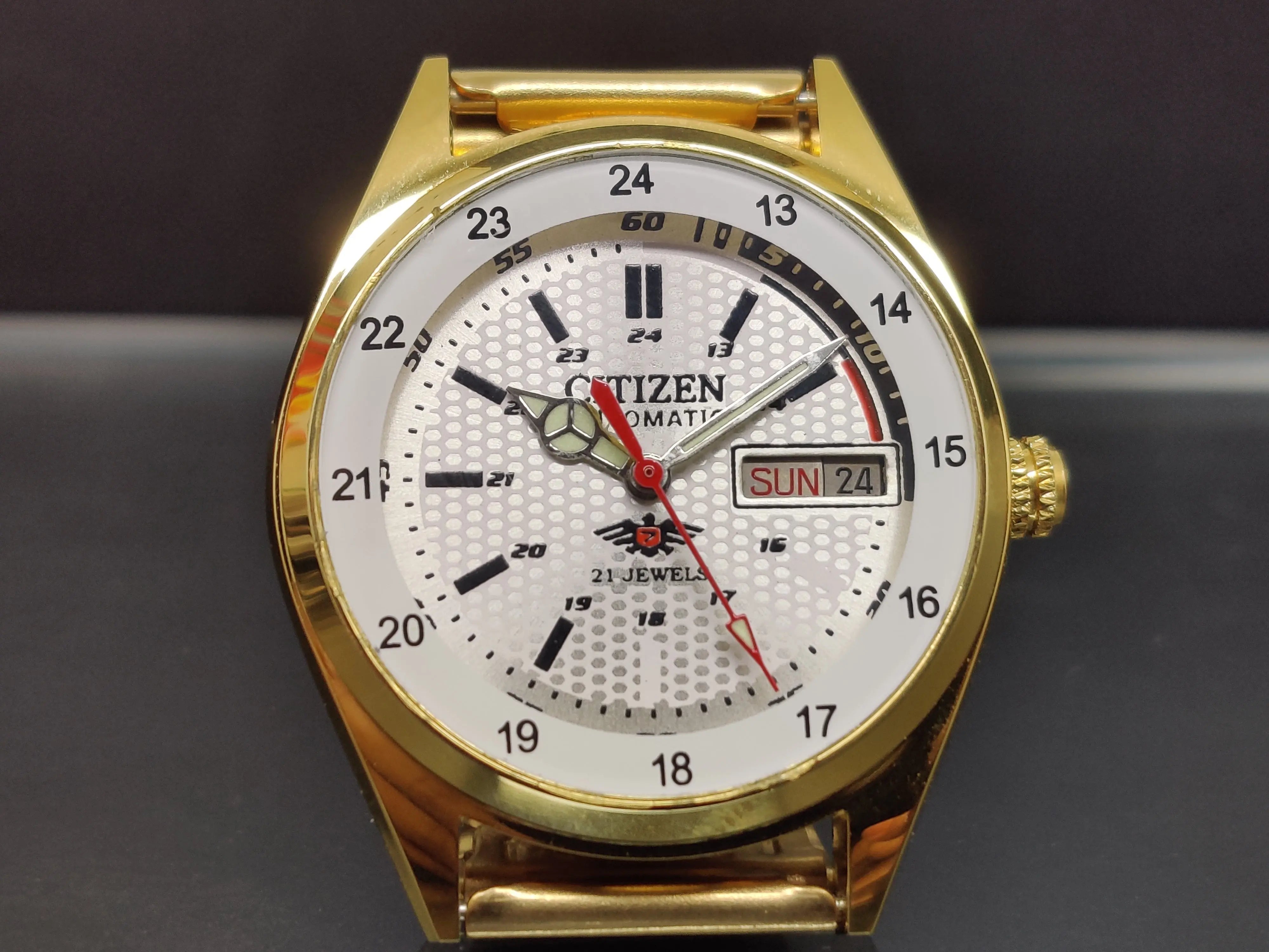 Citizen Automatic 8200 Movement stainless steel Japan Made 21 Jewels Men s Wrist Watch ₹ 3,008.21 National Watches