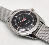 Hmt Pilot Mechanical Handwinding Movement stainless Steel Para Shock 17 Jewels Analog Dial Wrist Watch For Men