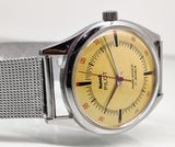 Hmt Pilot Mechanical Handwinding Movement stainless Steel Para Shock 17 Jewels Analog Dial Wrist Watch For Men