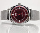 Hmt Pilot Mechanical Handwinding Movement stainless Steel Para Shock 17 Jewels Analog Dial Wrist Watch For Men