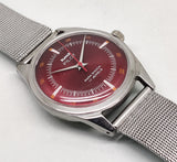 Hmt Pilot Mechanical Handwinding Movement stainless Steel Para Shock 17 Jewels Analog Dial Wrist Watch For Men