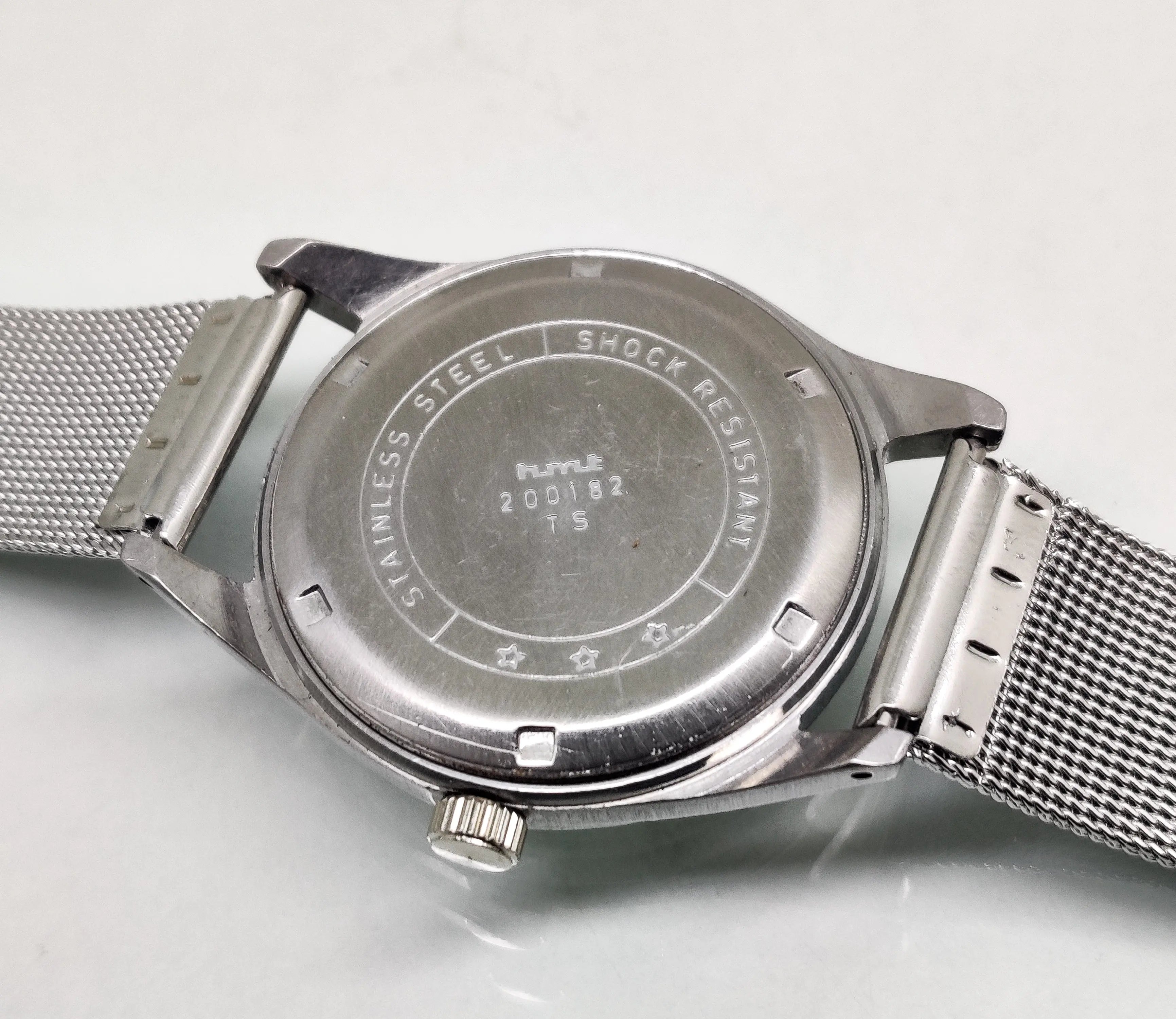 Hmt Pilot Mechanical Handwinding Movement stainless Steel Para Shock 17 Jewels Analog Dial Wrist Watch For Men National Watches