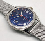 Hmt Pilot Mechanical Handwinding Movement stainless Steel Para Shock 17 Jewels Analog Dial Wrist Watch For Men National Watches