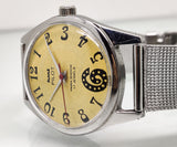 Hmt Pilot Mechanical Handwinding Movement stainless Steel Para Shock 17 Jewels Analog Dial Wrist Watch For Men