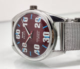 Hmt Pilot Mechanical Handwinding Movement stainless Steel Para Shock 17 Jewels Analog Dial Wrist Watch For Men