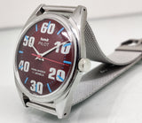 Hmt Pilot Mechanical Handwinding Movement stainless Steel Para Shock 17 Jewels Analog Dial Wrist Watch For Men