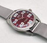 Hmt Pilot Mechanical Handwinding Movement stainless Steel Para Shock 17 Jewels Analog Dial Wrist Watch For Men National Watches