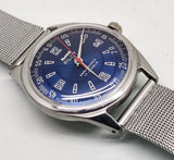 Hmt Pilot Mechanical Handwinding Movement stainless Steel Para Shock 17 Jewels Analog Dial Wrist Watch For Men National Watches