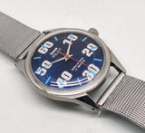 Hmt Pilot Mechanical Handwinding Movement stainless Steel Para Shock 17 Jewels Analog Dial Wrist Watch For Men National Watches