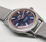 Hmt Pilot Mechanical Handwinding Movement stainless Steel Para Shock 17 Jewels Analog Dial Wrist Watch For Men