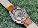 Hmt Pilot Mechanical Handwinding Movement leather Jewels Analog Dial Wrist Watch For Me