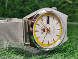 VINTAGE REFURBISHED SEIKO 5 AUTOMATIC JAPAN MENS DAY DATE WATCH - National Watches