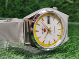 VINTAGE REFURBISHED SEIKO 5 AUTOMATIC JAPAN MENS DAY DATE WATCH - National Watches
